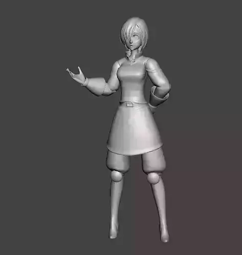 Liz Seven Deadly Sins 3D Model