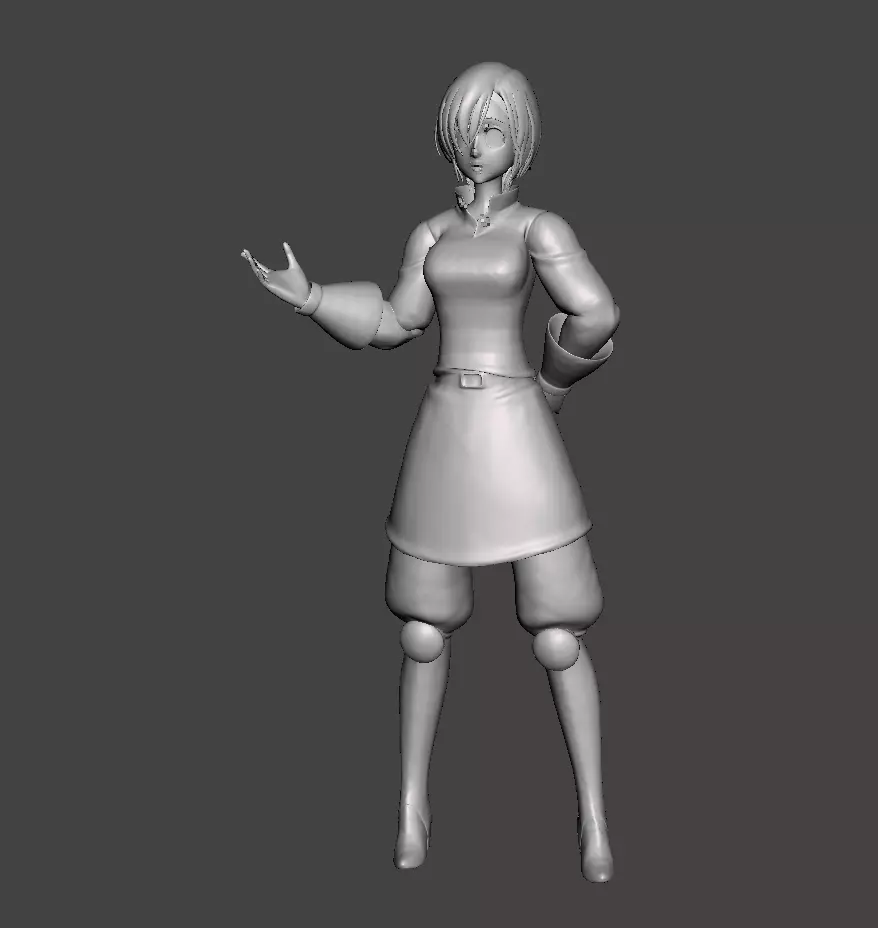 Liz Seven Deadly Sins 3D Model 3D print model_0