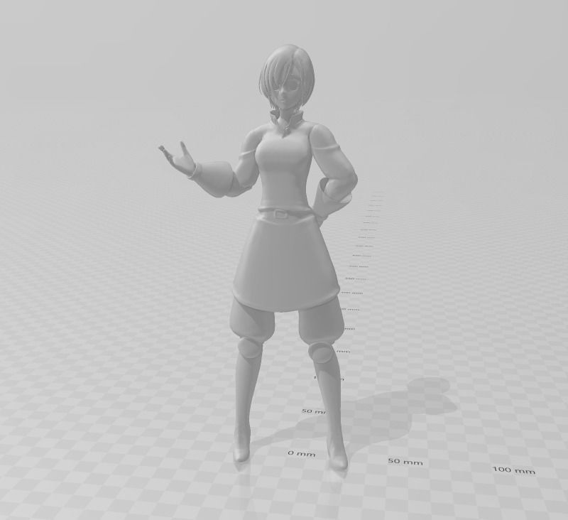 Liz Seven Deadly Sins 3D Model 3D print model_2
