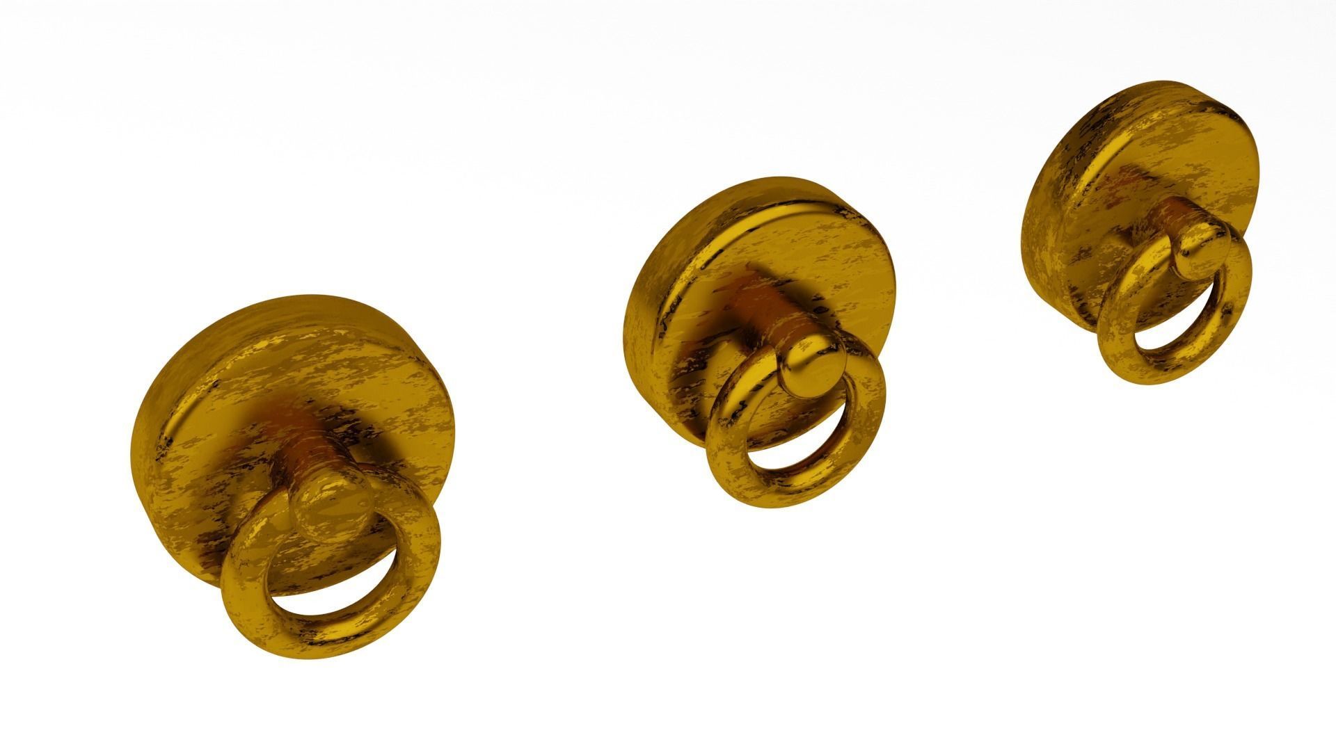 Jabbas Throne Room - Set 6a -Main Entrance Attributes 1-6 scale 3D print model_21