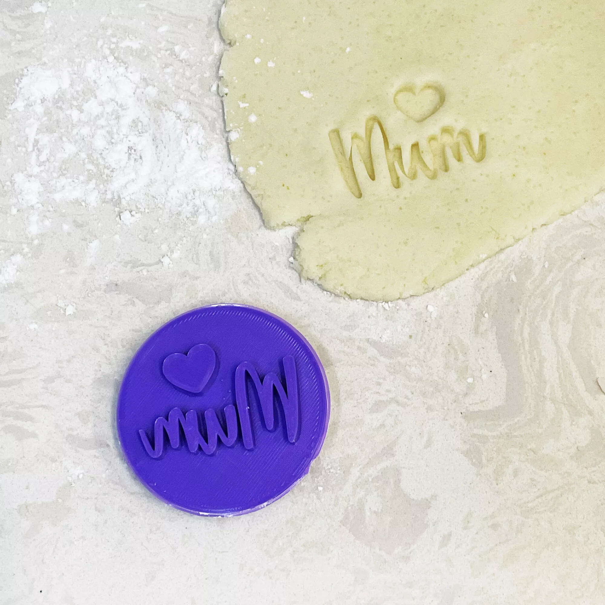 Mum mothers day embosser stamp 3D print model