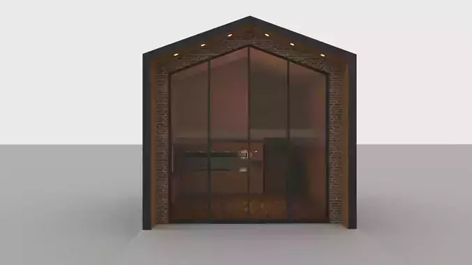 tiny hause home 3D model