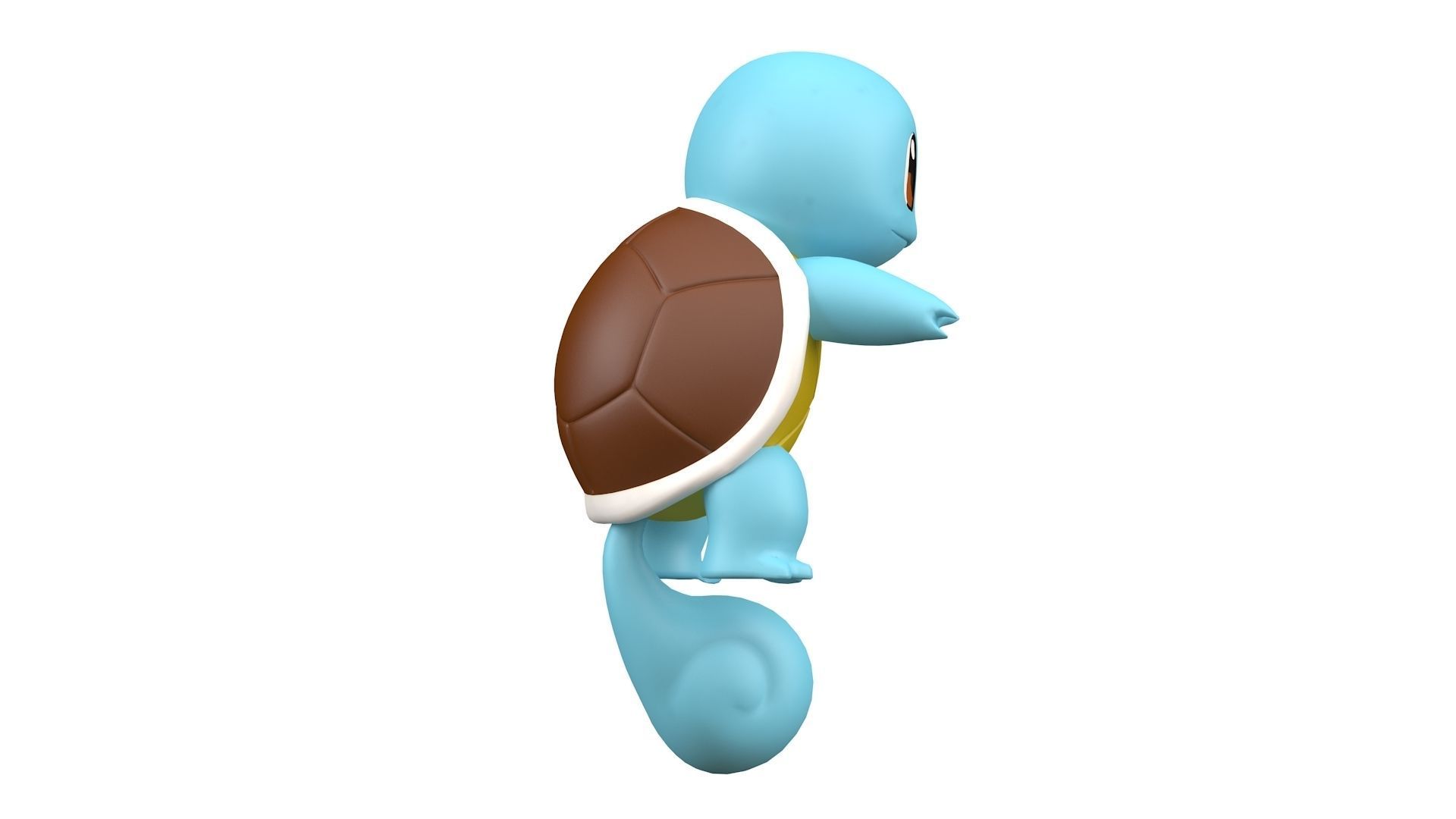 Squirtle Pokemon 3D model_6