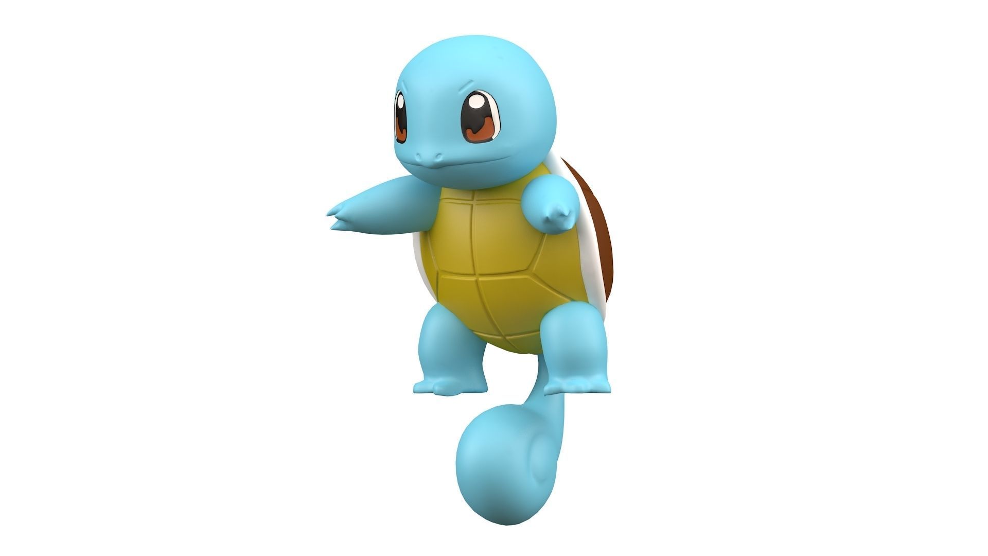 Squirtle Pokemon 3D model_2