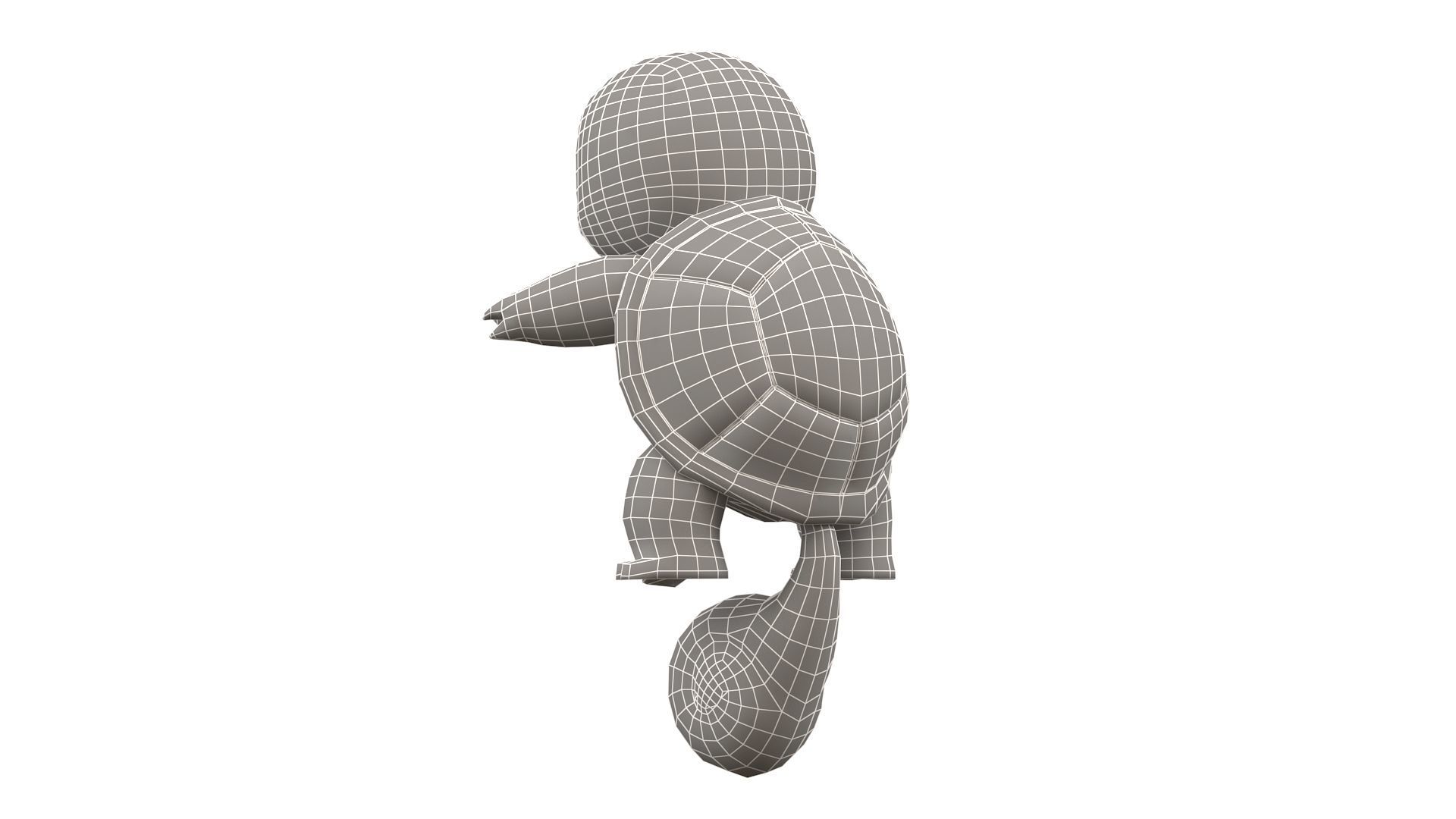 Squirtle Pokemon 3D model_10