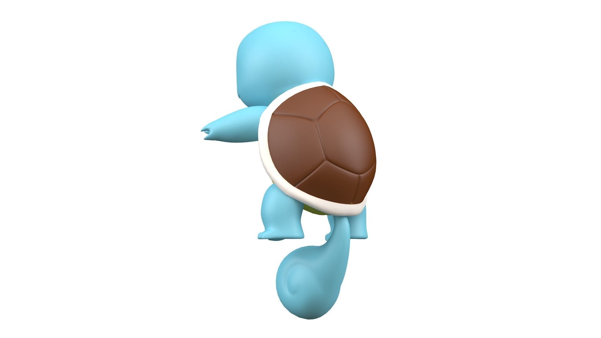 Squirtle Pokemon 3D model_4