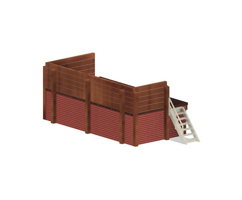 Model Railway Coal Loading Platform 3D print model_4