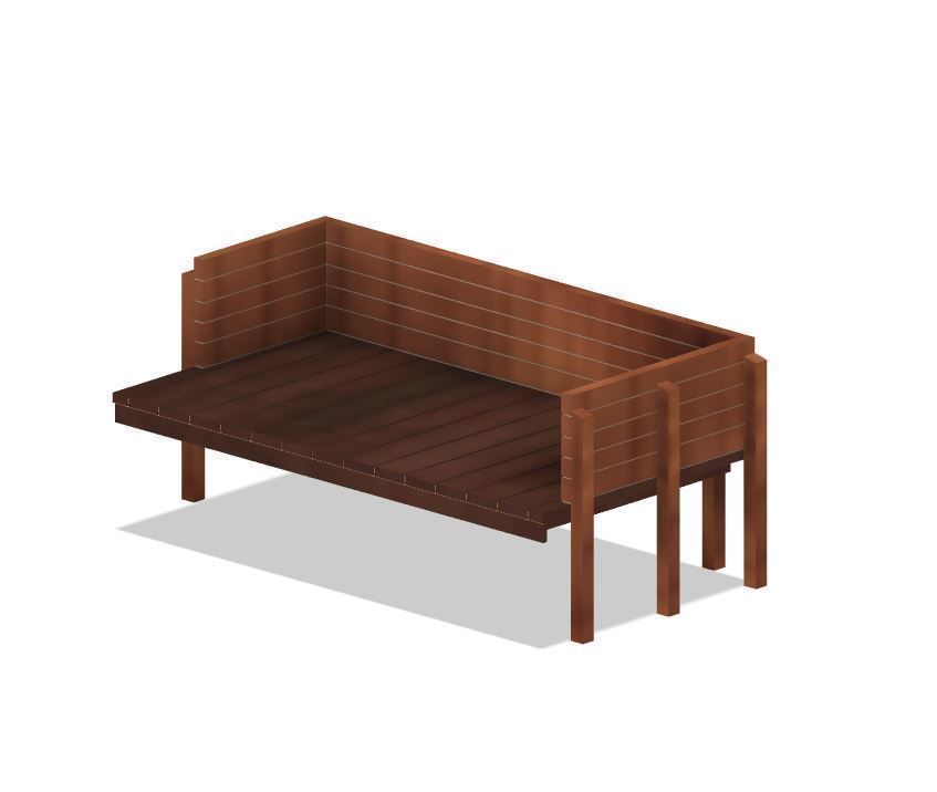 Model Railway Coal Loading Platform 3D print model_11