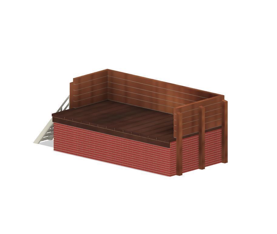 Model Railway Coal Loading Platform 3D print model_3