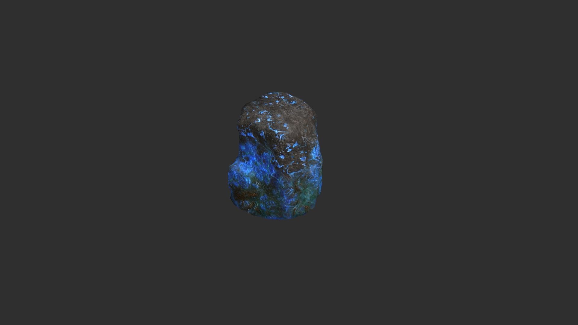 Rock Set 06 - Magic Low-poly 3D model_7