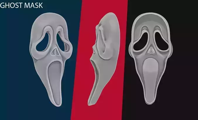 Ghost Mask 3D print model