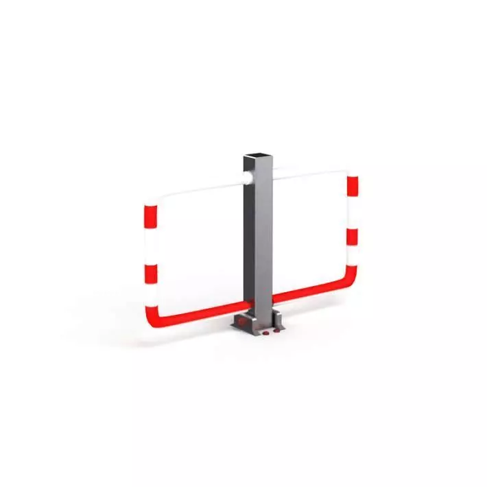 Iron Bar Hanger 3D model_0