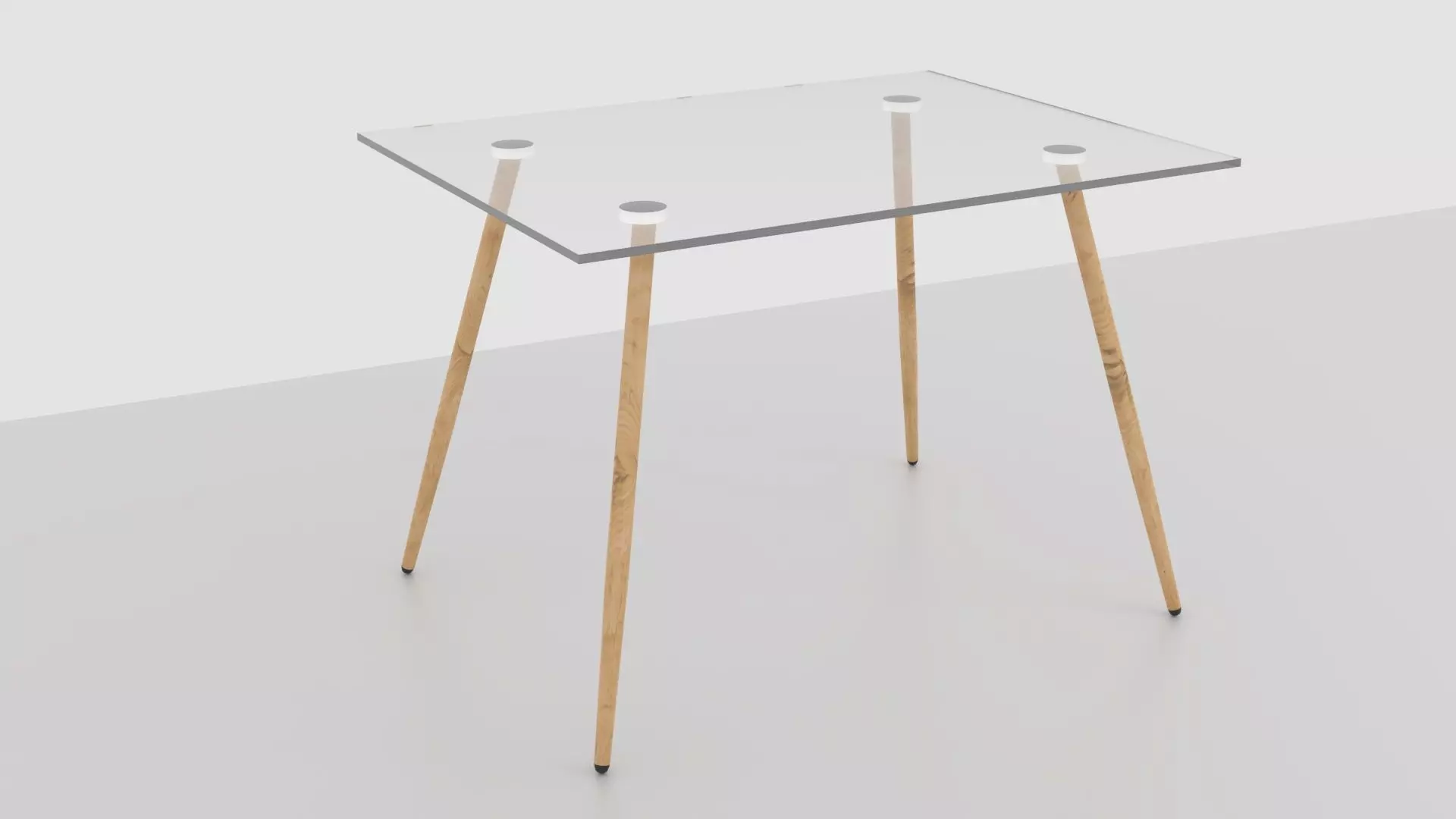 Decorative table Low-poly 3D model_0