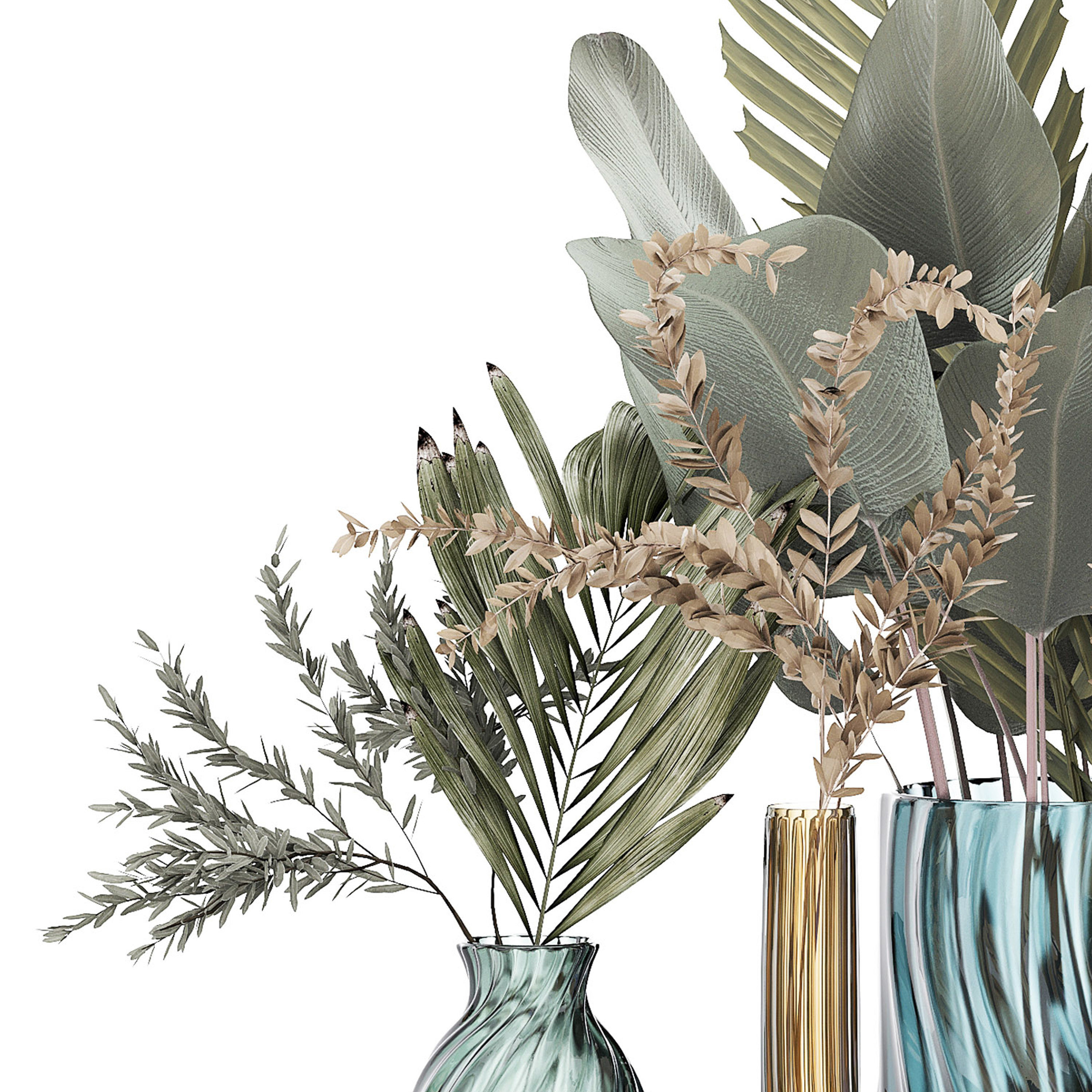 FLOWER PACK 217C 3D model_2