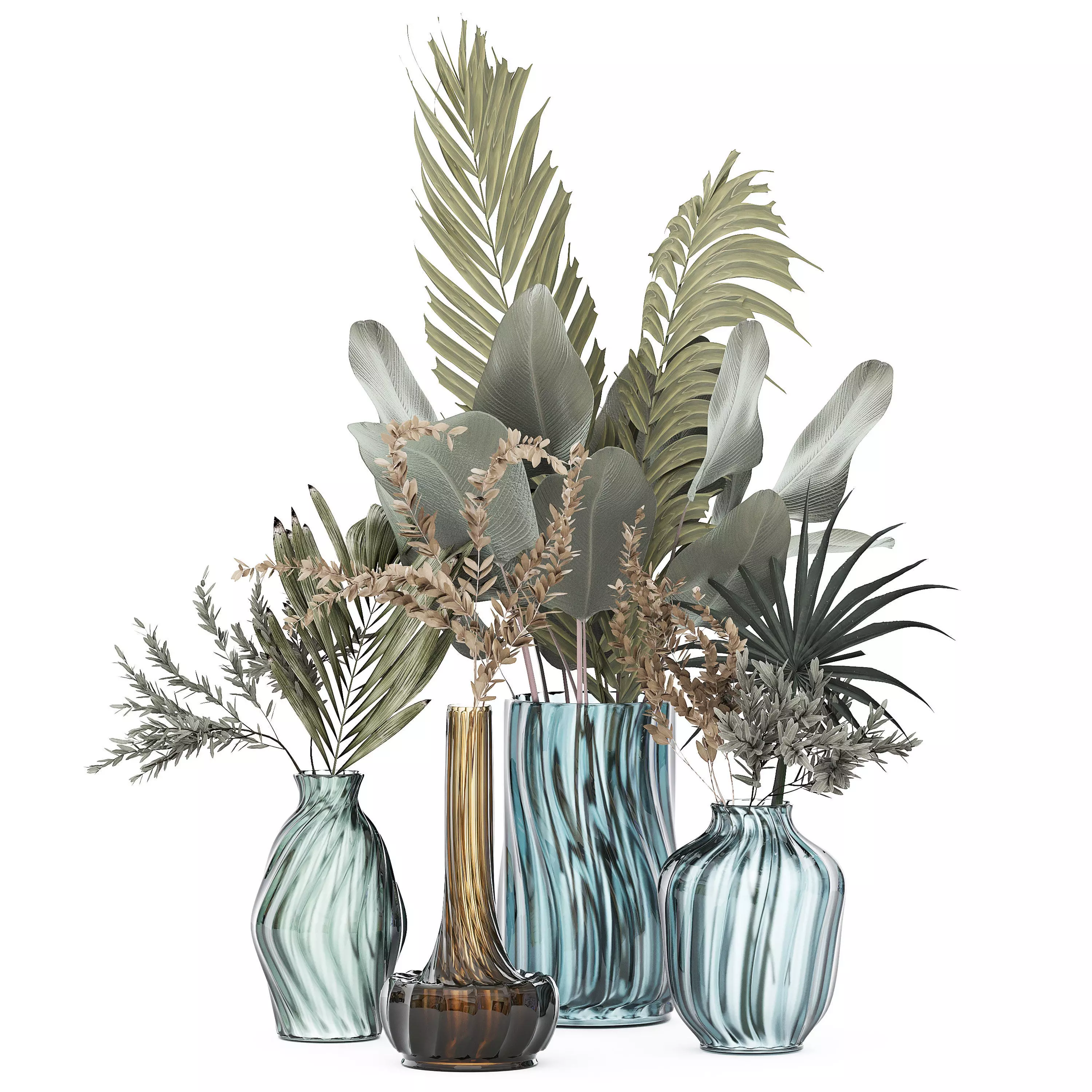 FLOWER PACK 217C 3D model_0