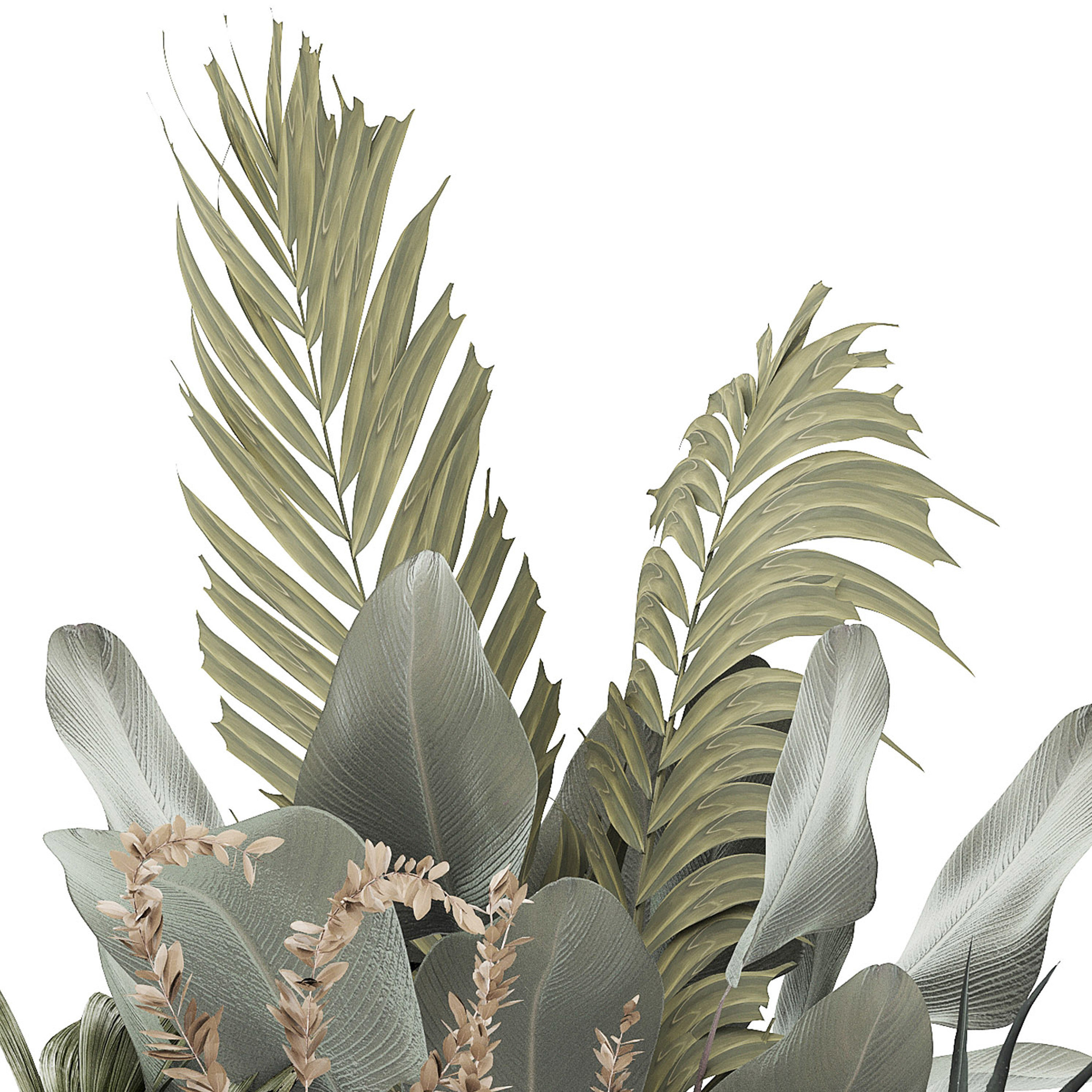 FLOWER PACK 217C 3D model_3