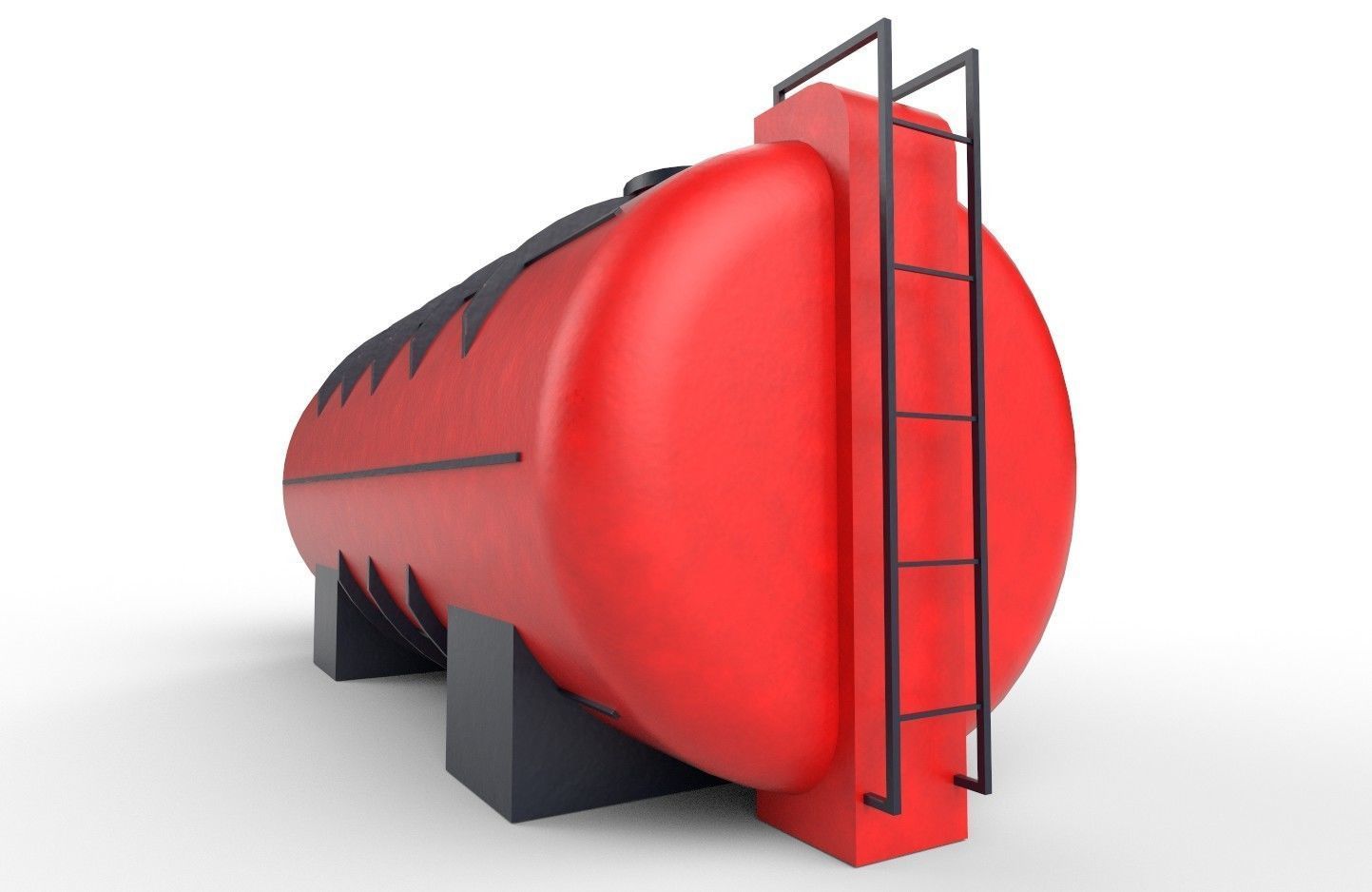 liquid tank M2 - New Low-poly 3D model_23