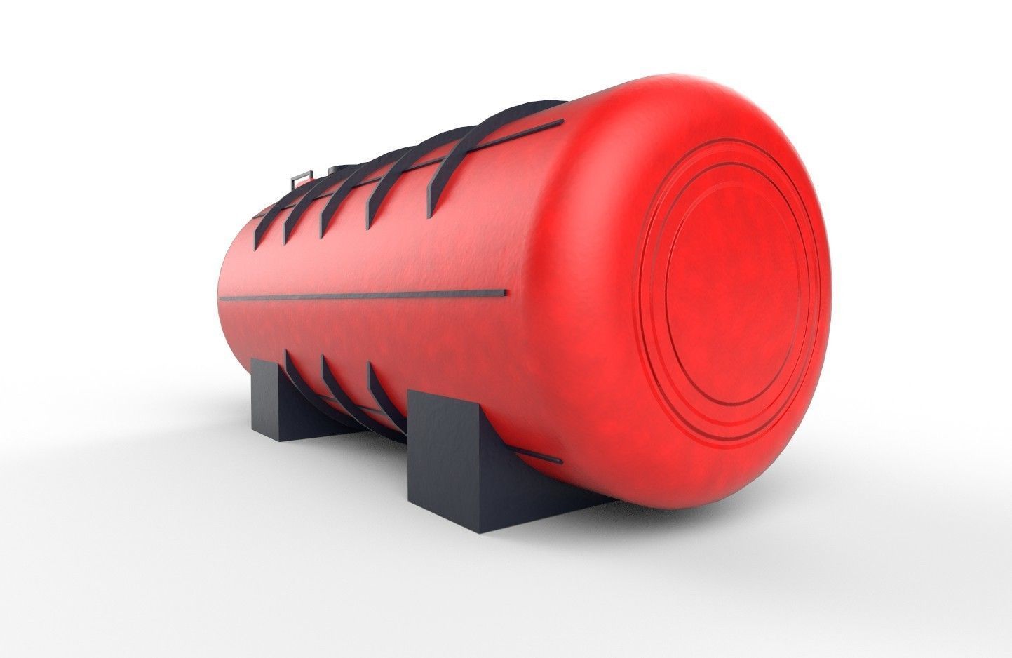 liquid tank M2 - New Low-poly 3D model_28