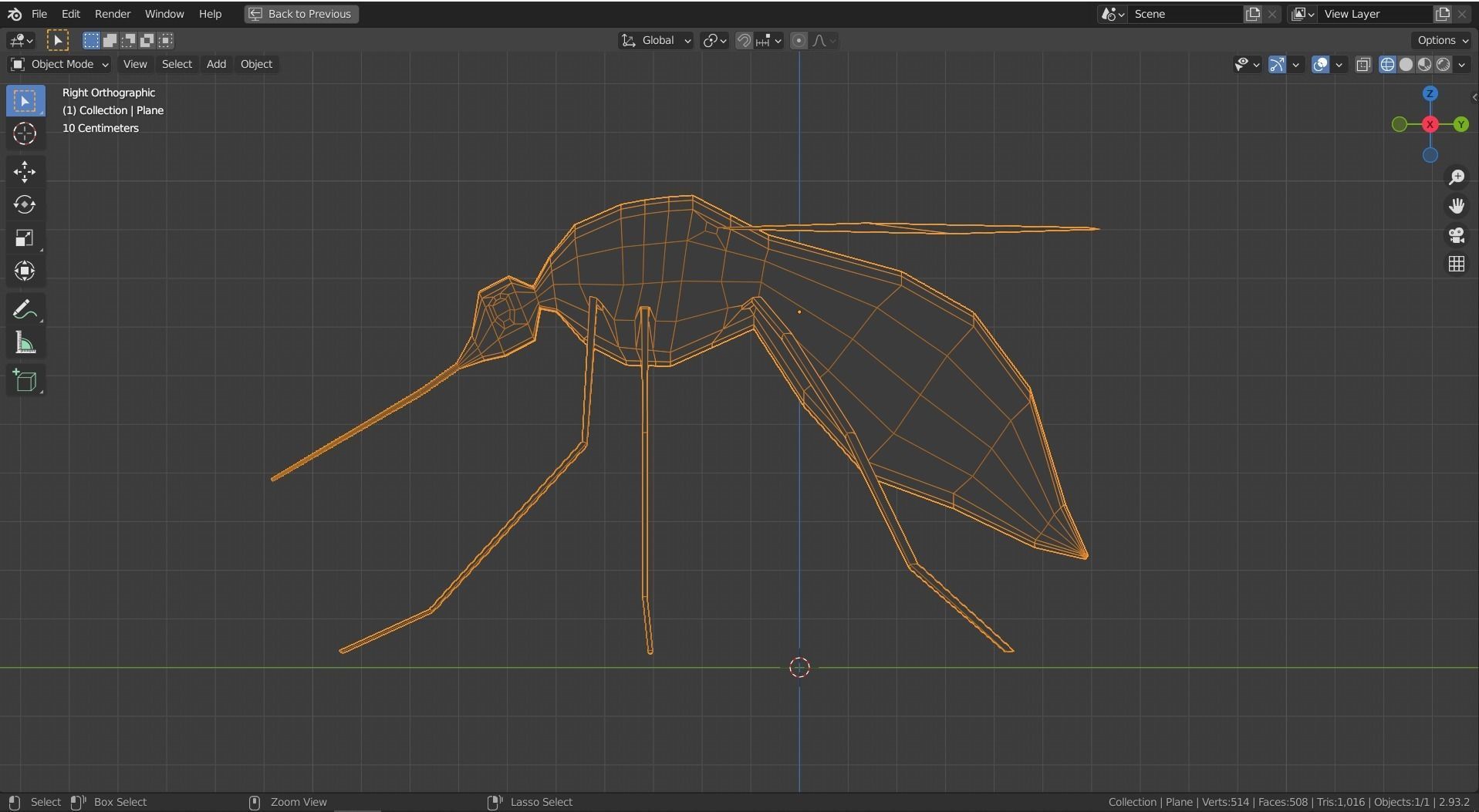 3D model Low-poly Mosquito VR / AR / low-poly | CGTrader
