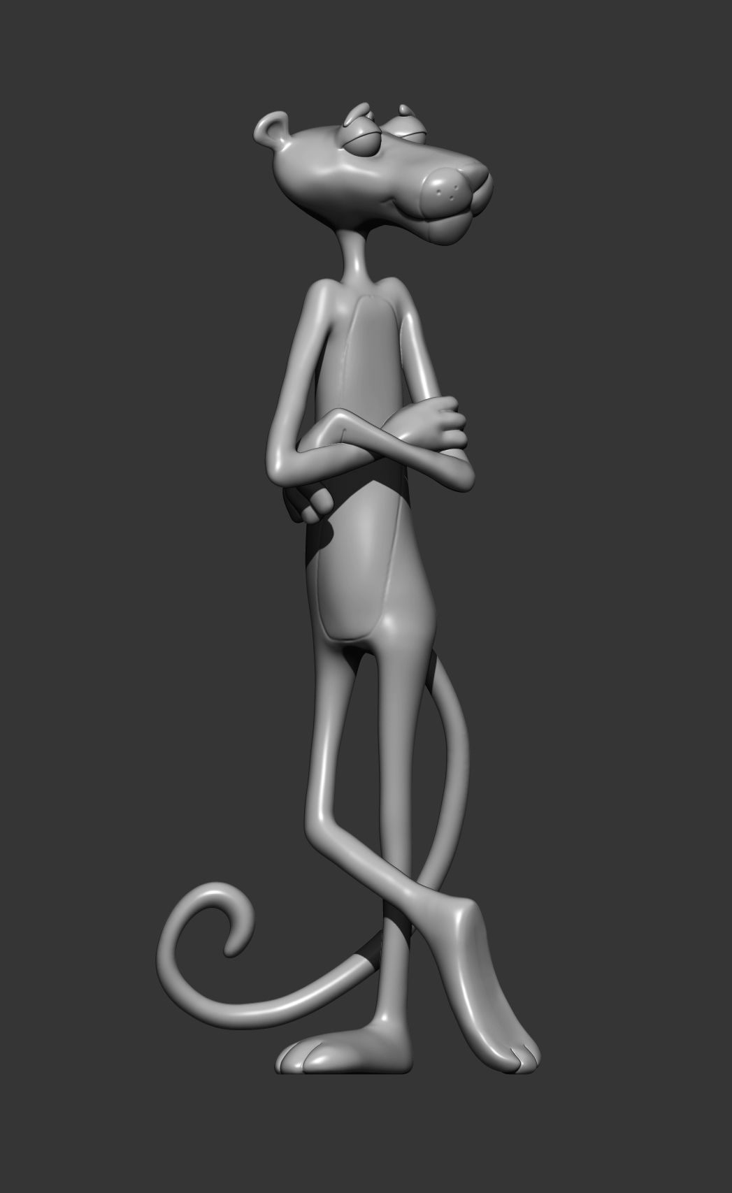 Pink Panther 3D print model_6