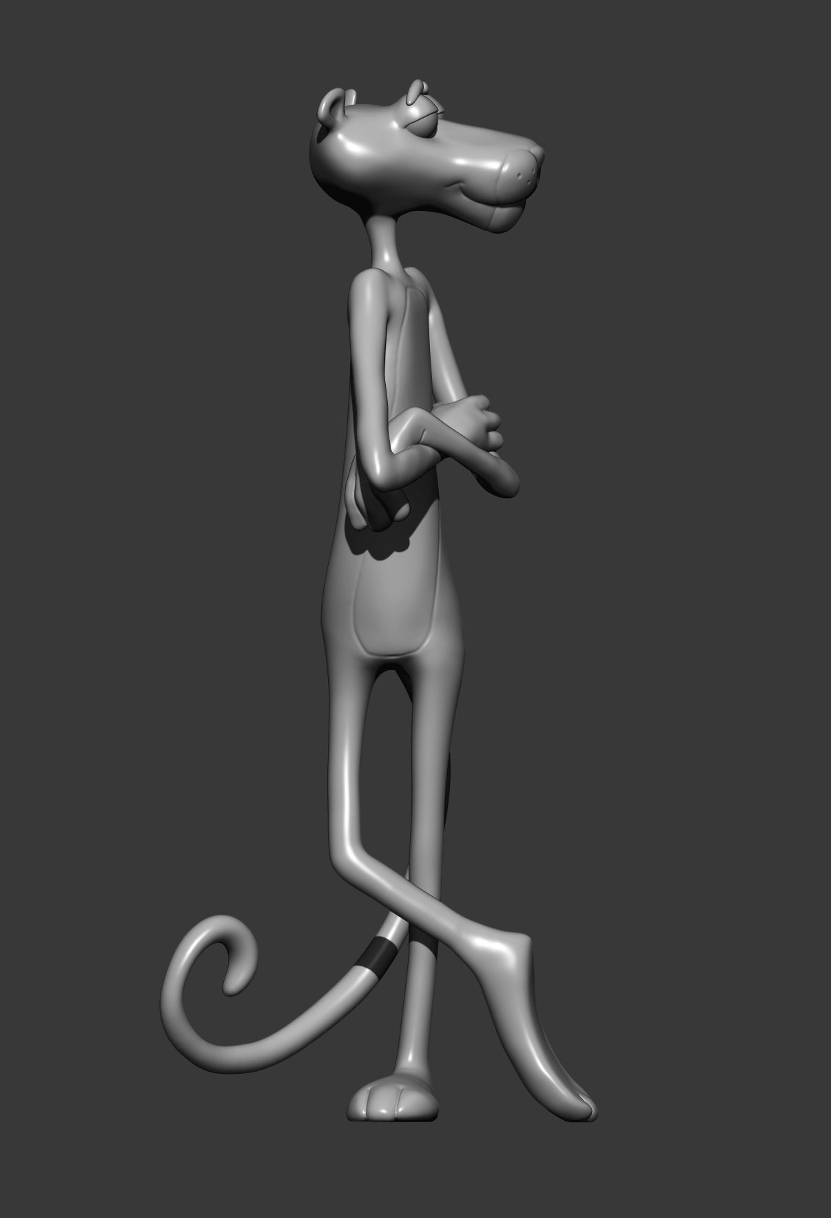 Pink Panther 3D print model_4