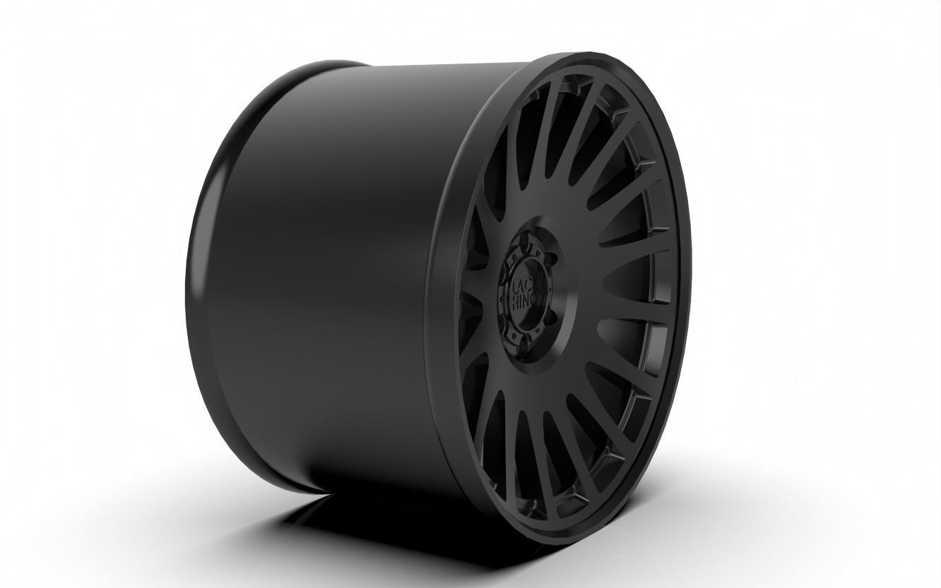 Matte Black Black Rhino Bullhead Wheel Series Bullhead 3D print model_6