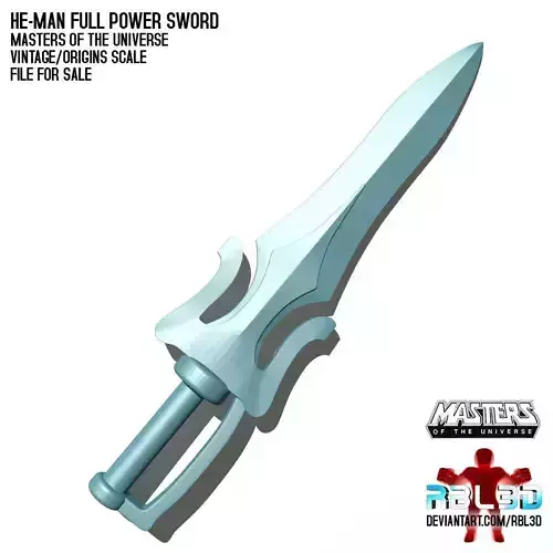 He-man Full Power Sword Origins - Vintage