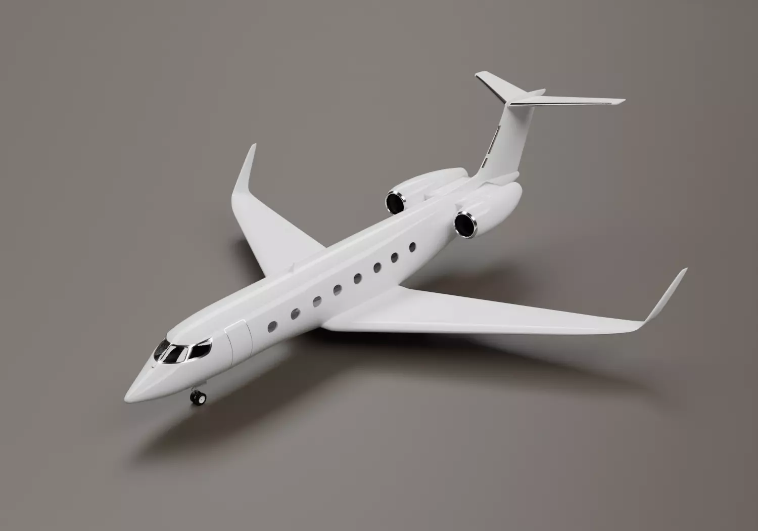 Gulfstream G650 3D model_0