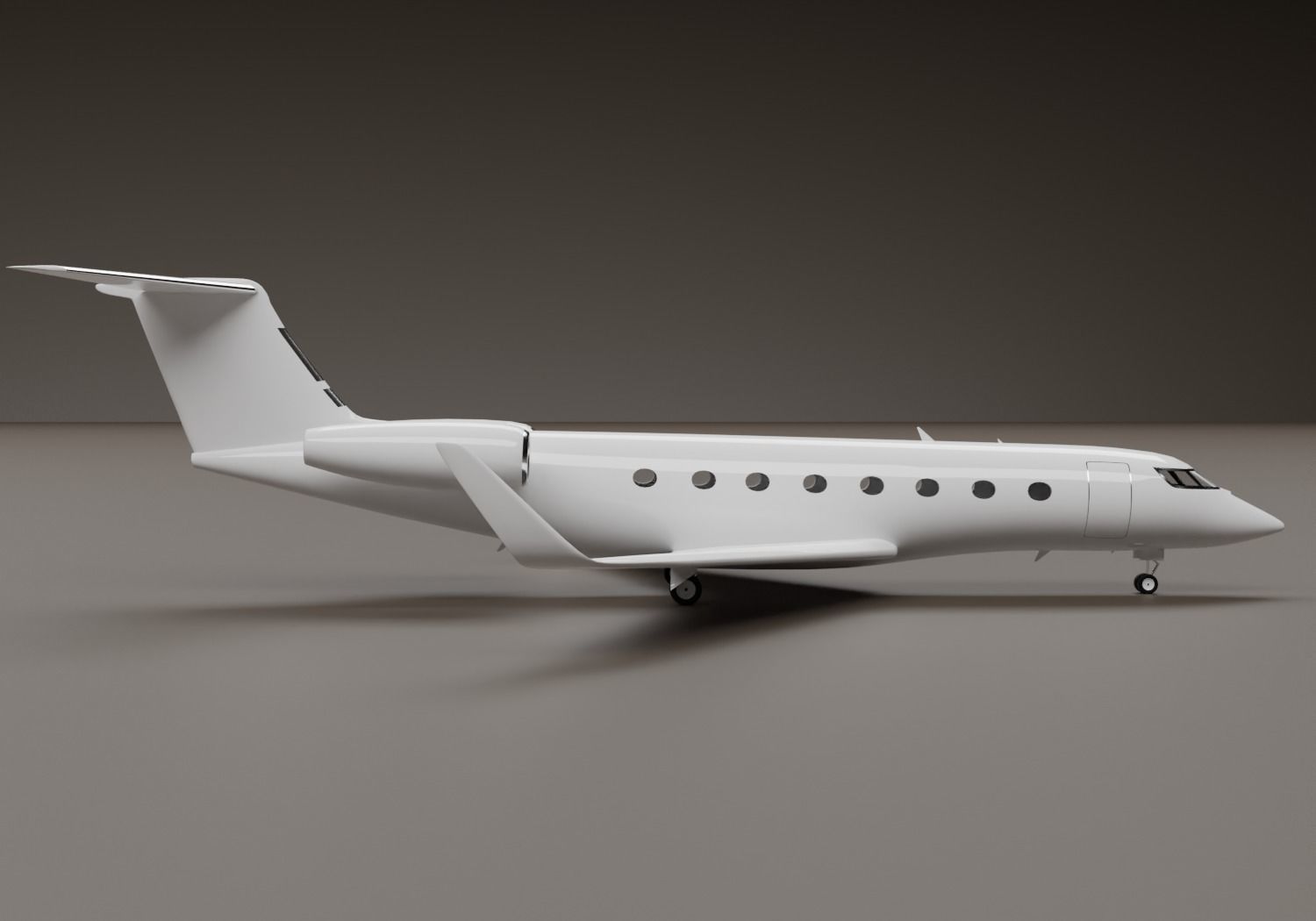 Gulfstream G650 3D model_4