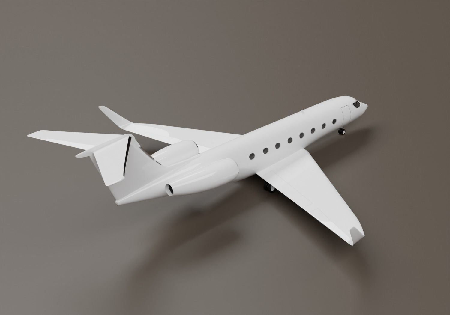 Gulfstream G650 3D model_1