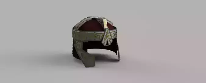 Gimli Helmet - Lord Of The Rings 3D print model Gimli Helmet - Lord Of The Rings 3D print model