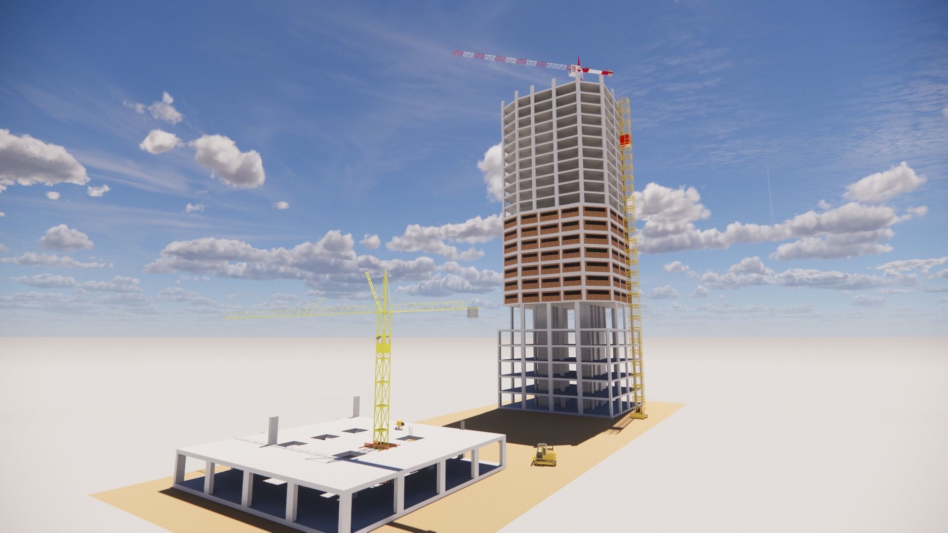 Construction - site 3D print model_1