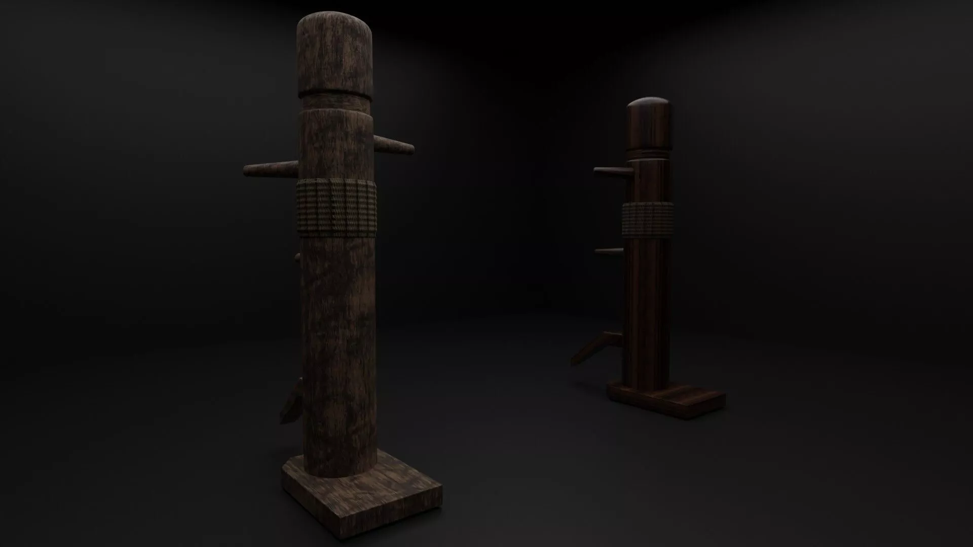 wooden doll 3D model