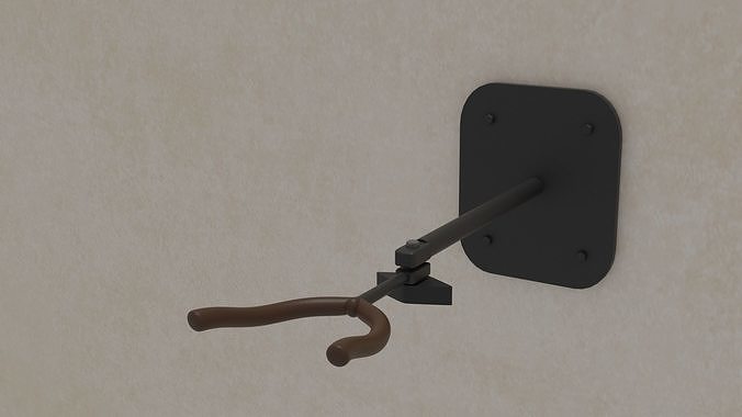 Holder guitar wall 3D model