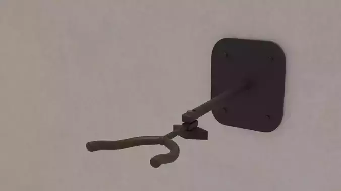 Holder guitar wall 3D model