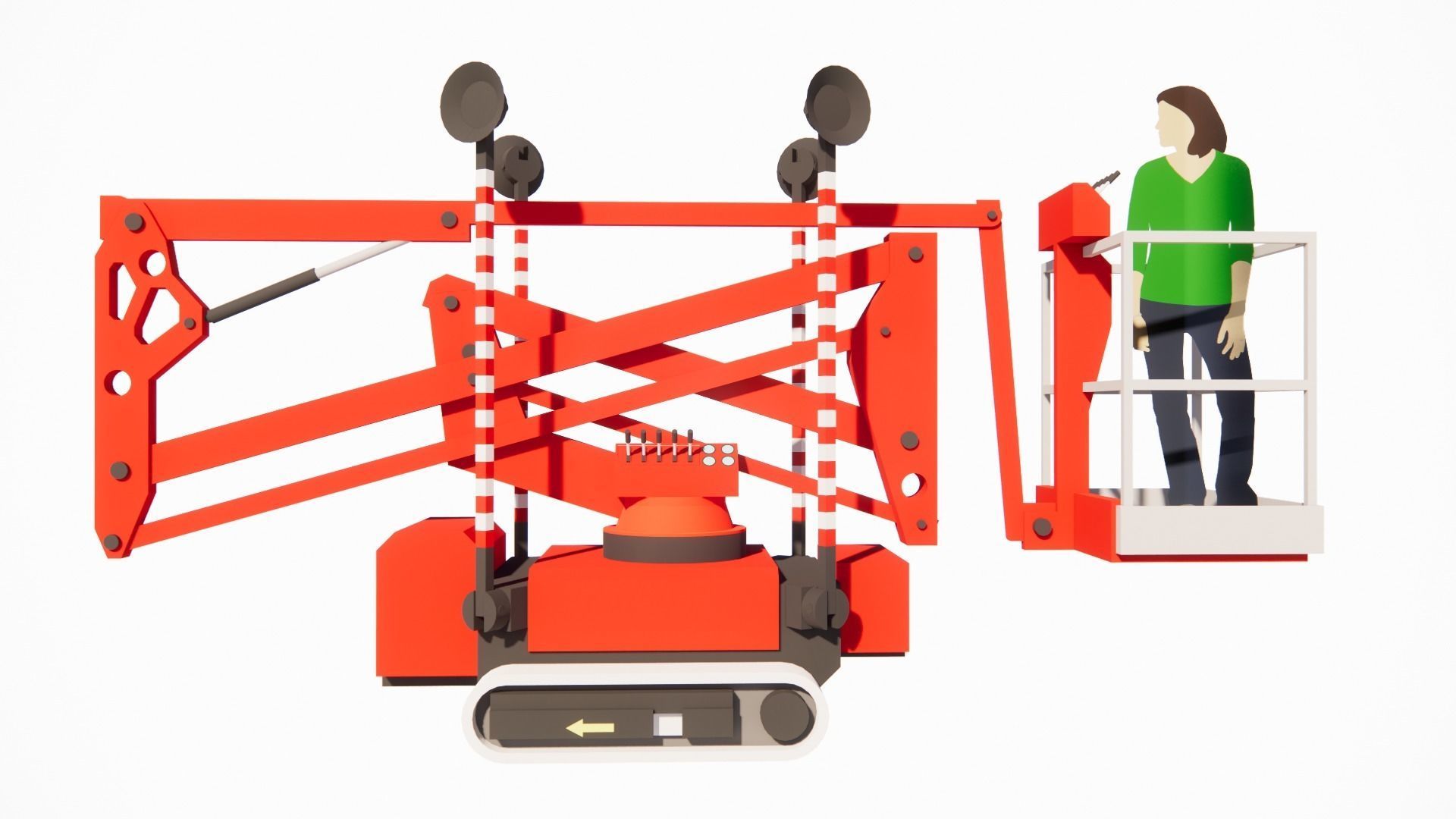 Crawler - Air - Platform 3D print model_1