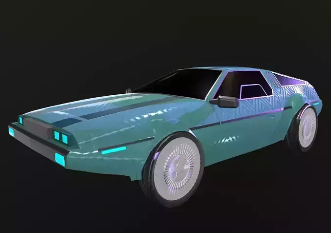 Delorean Car