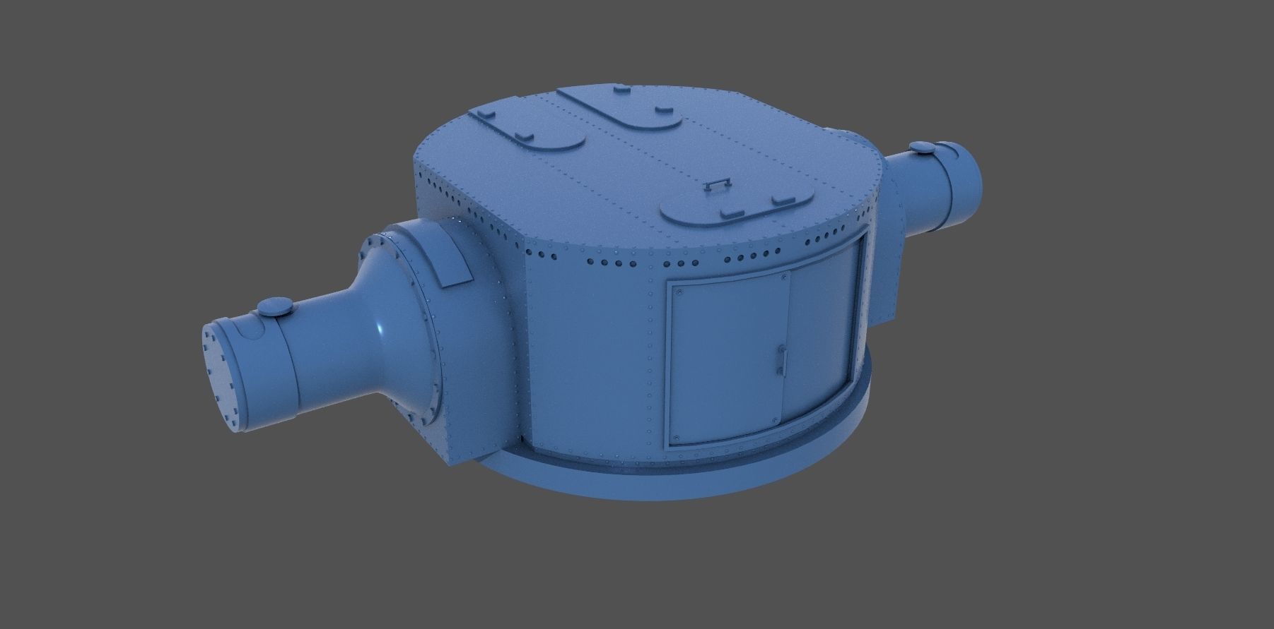 Japanese 450cm rangefinder - Personal license - 1-100 scale 3D print model_5