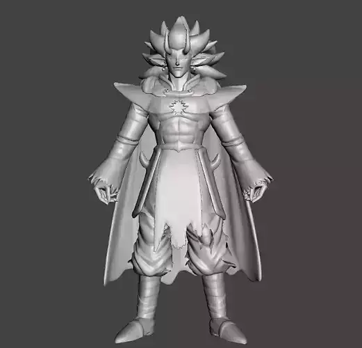 Dark King Mechikabura last form 3D Model
