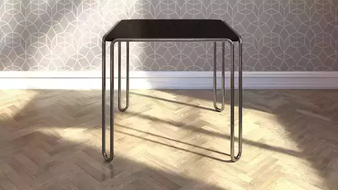 Marcel Breuer B10 Table 3D model