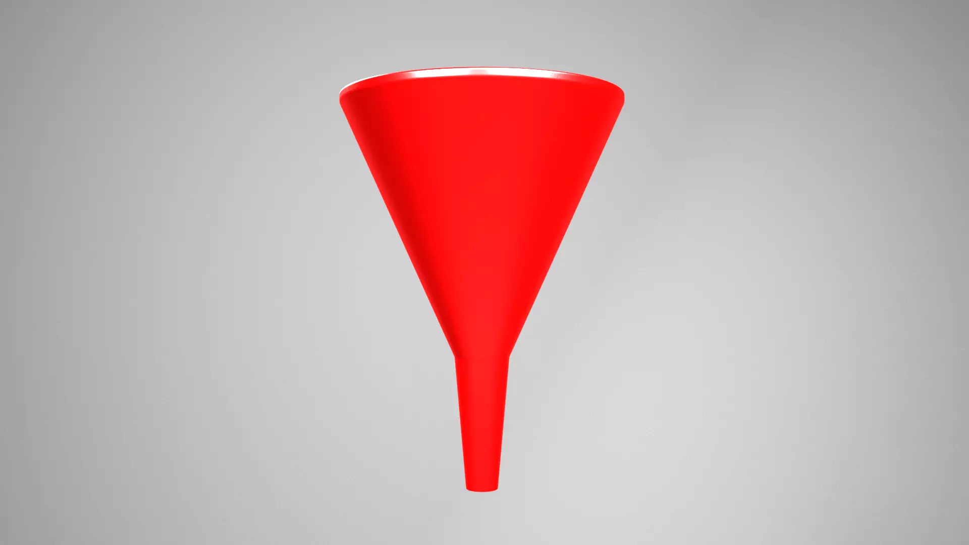 Funnel cone 3D model_0