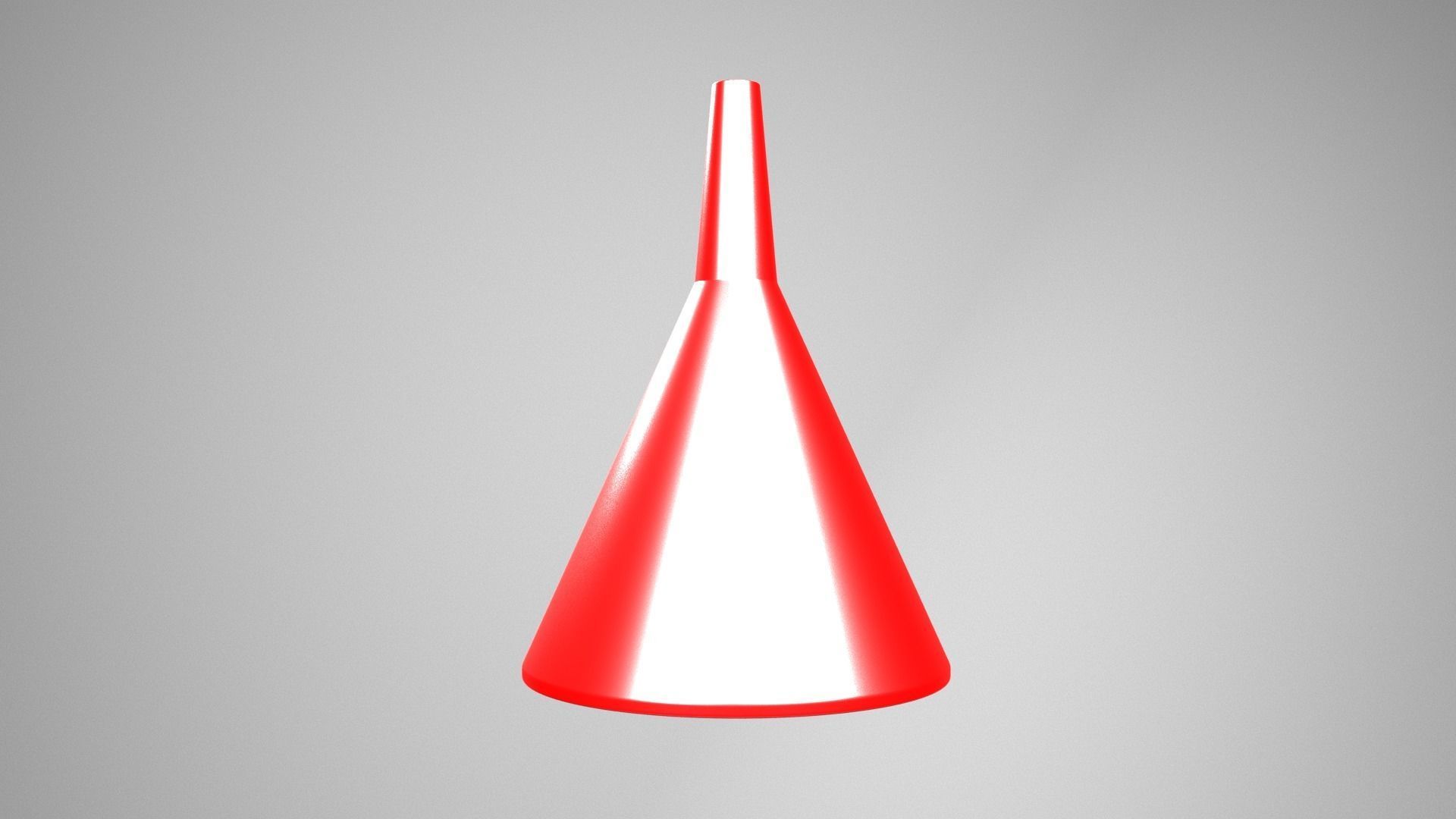 Funnel cone 3D model_9
