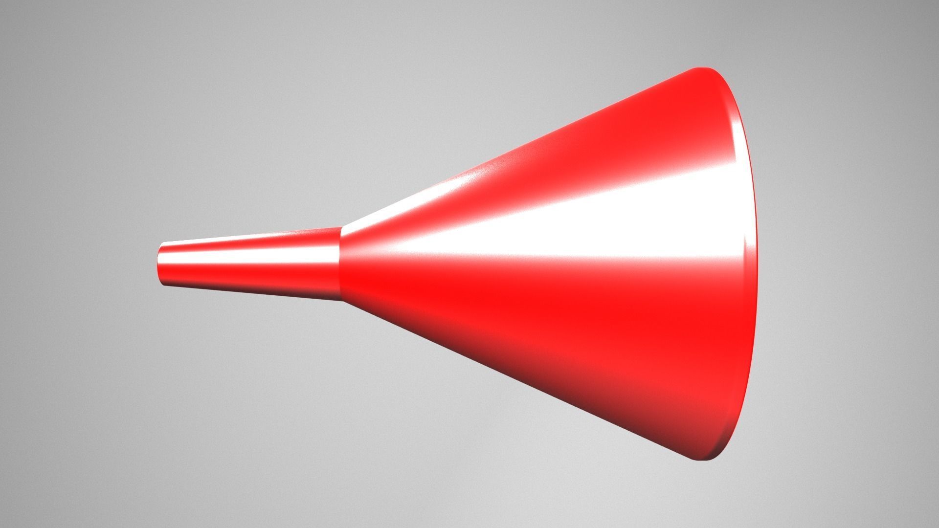 Funnel cone 3D model_8