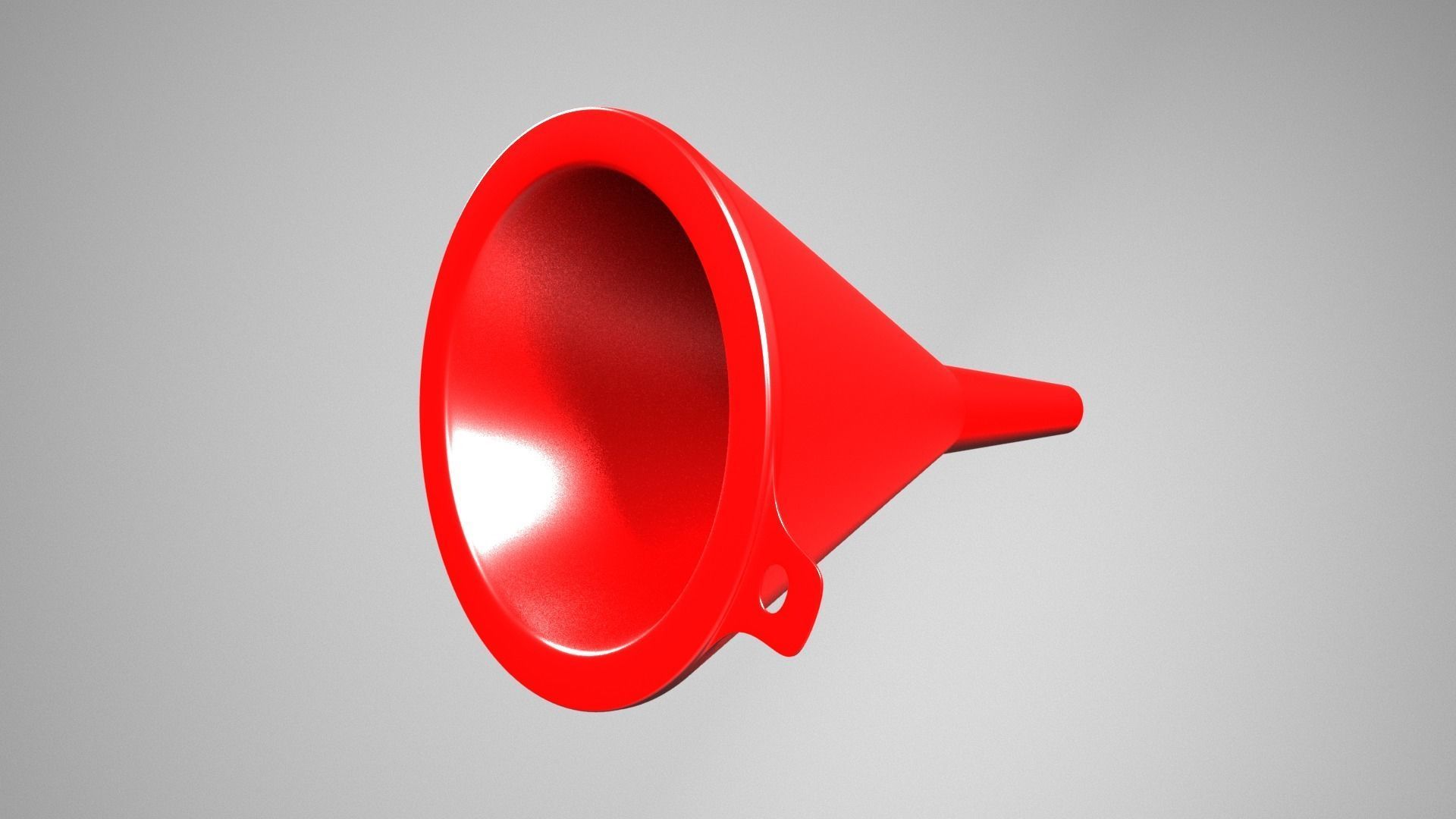 Funnel cone 3D model_5