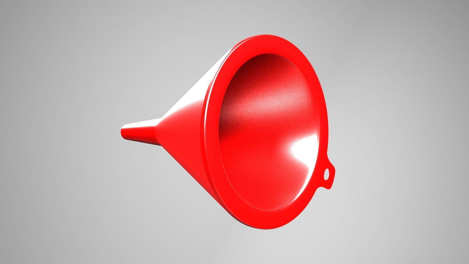 Funnel cone 3D model_6