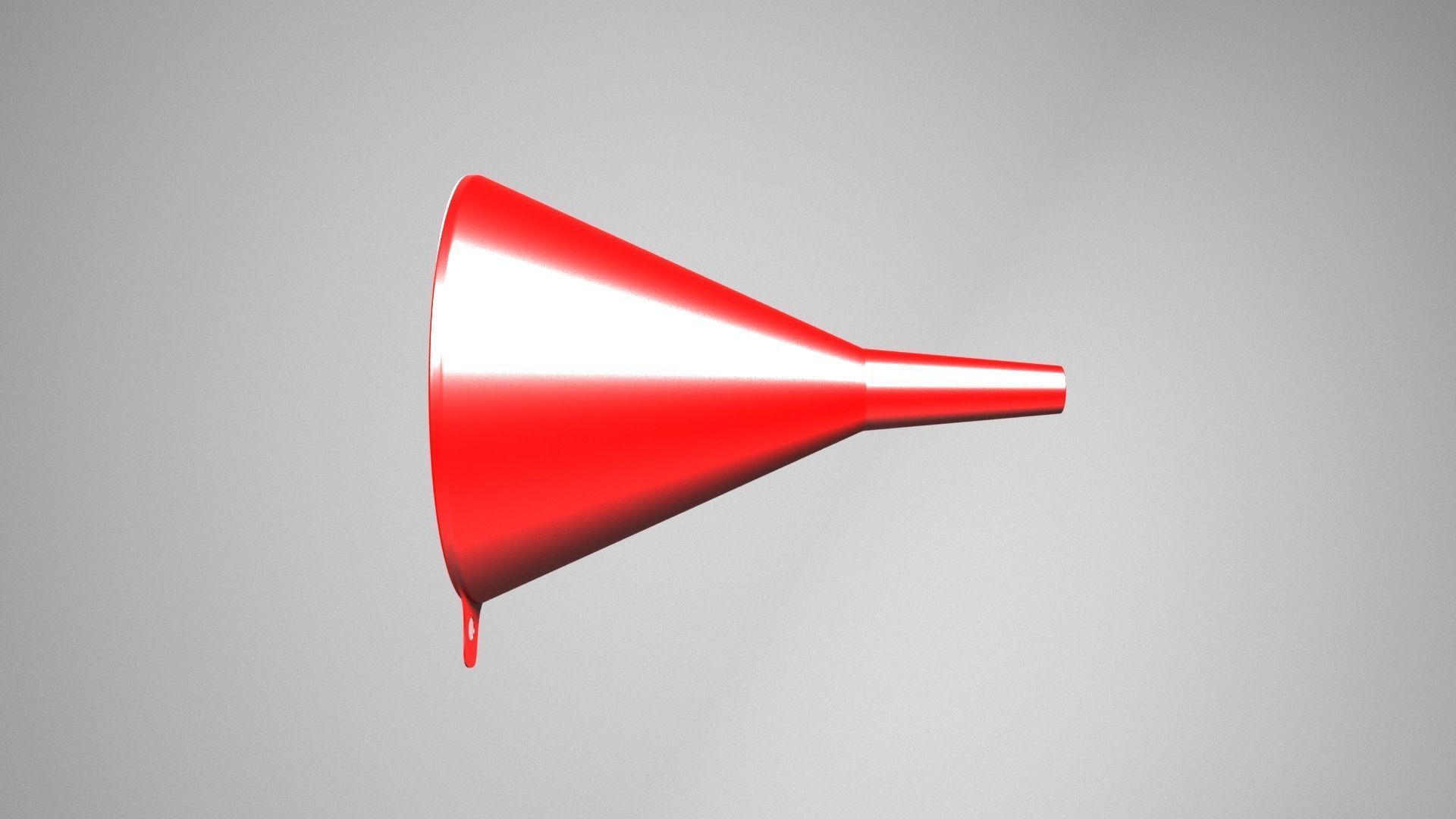 Funnel cone 3D model_3