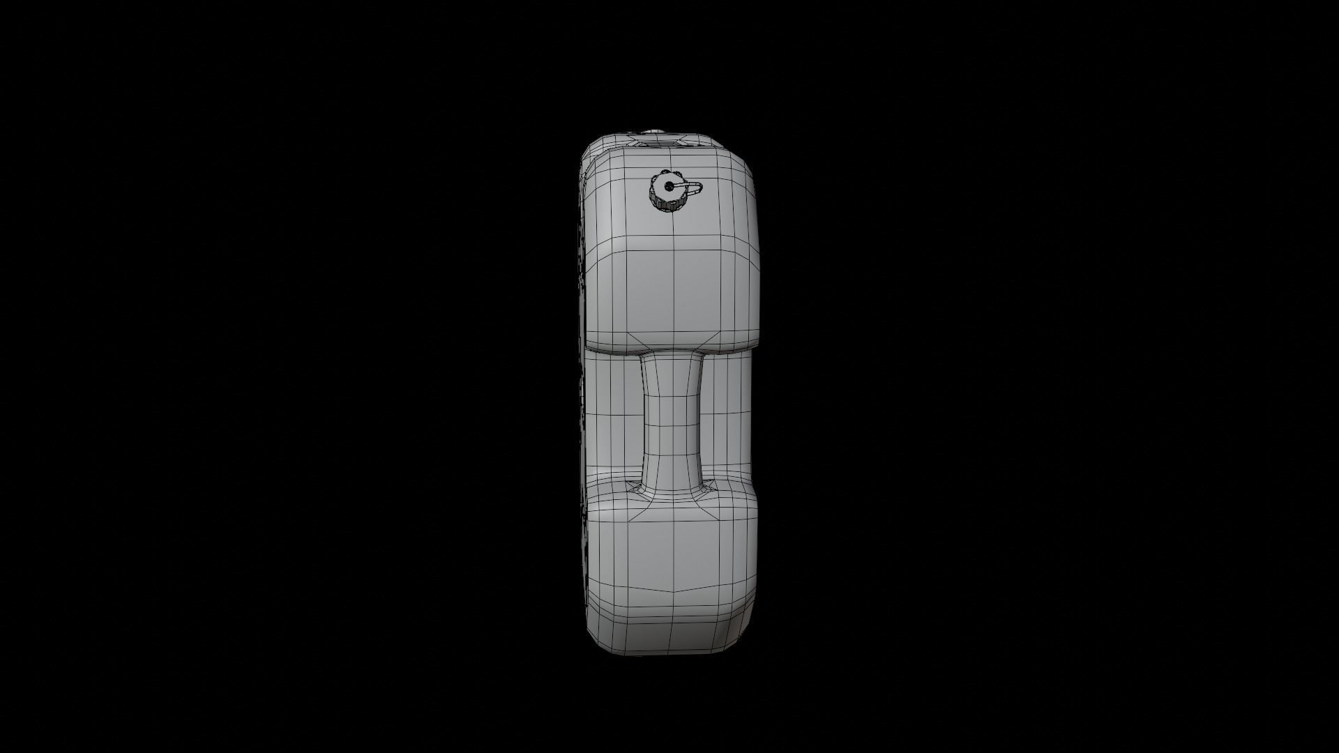 Oil Can Pack Low-poly 3D model_13