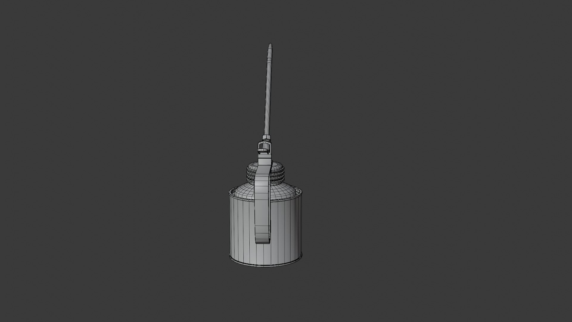 Oil Can Pack Low-poly 3D model_10