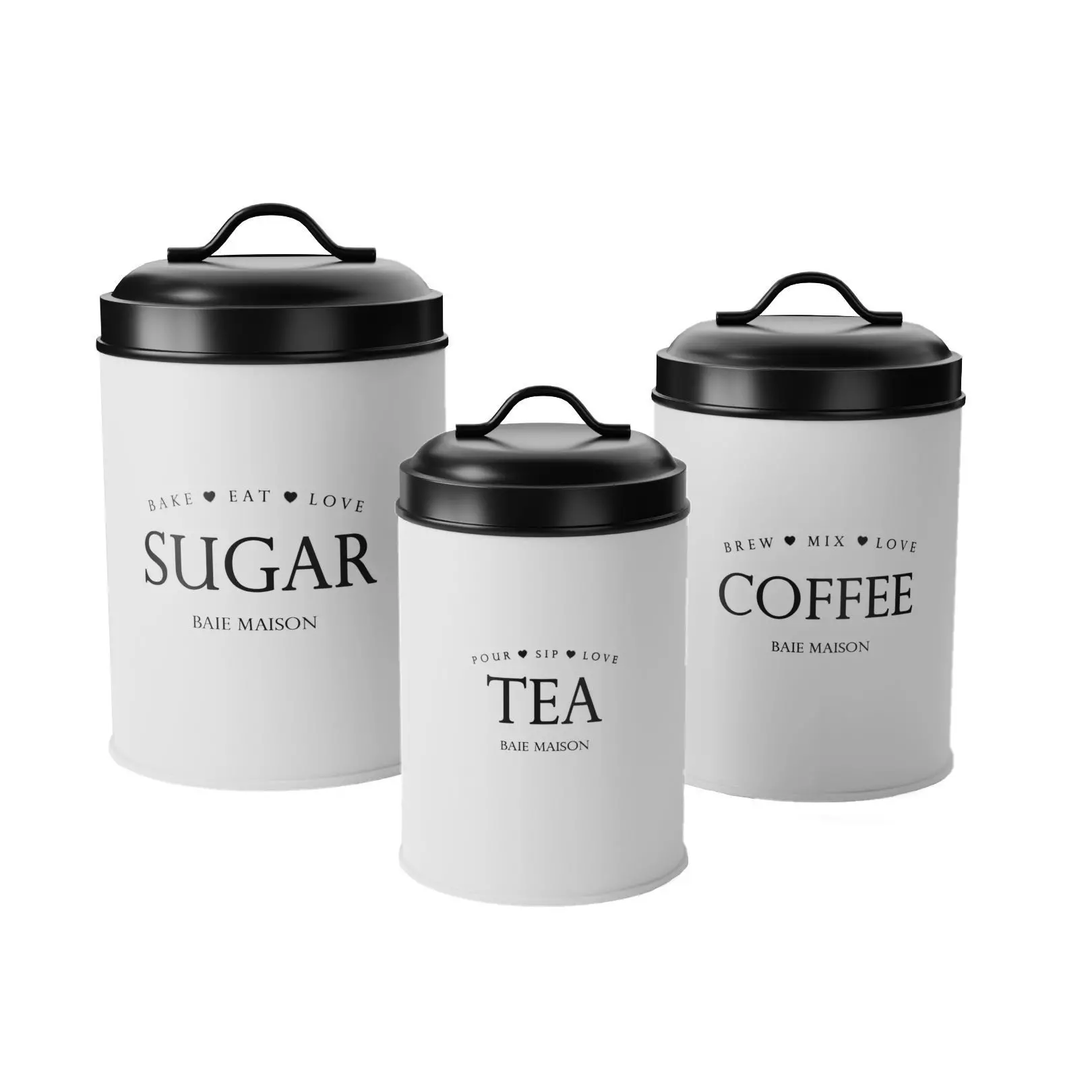 Kitchen Canister Set 10 - Storage - Baie Maison 3D model