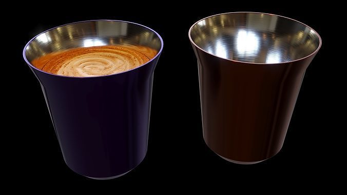 NESPRESSO Lungo Cups 3D model